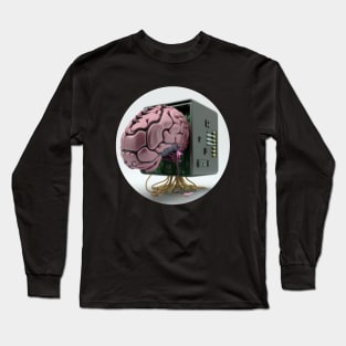 Computer-brain Long Sleeve T-Shirt